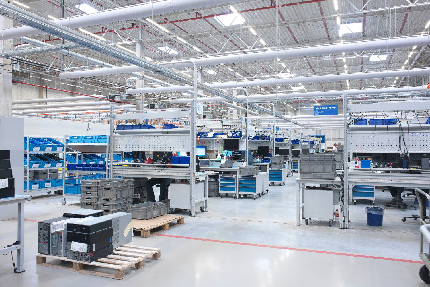 Logistikhalle Geodis Praxisbeispiel Logistikhalle Geodis Praxisbeispiel