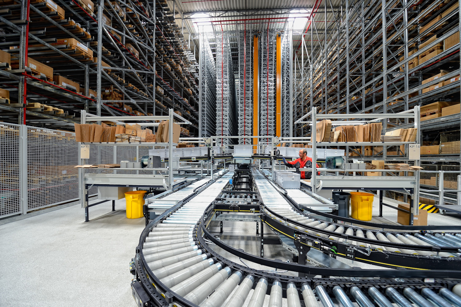 Rollenbahn Roto Frank Praxisbeispiel Rollenbahn Roto Frank Praxisbeispiel