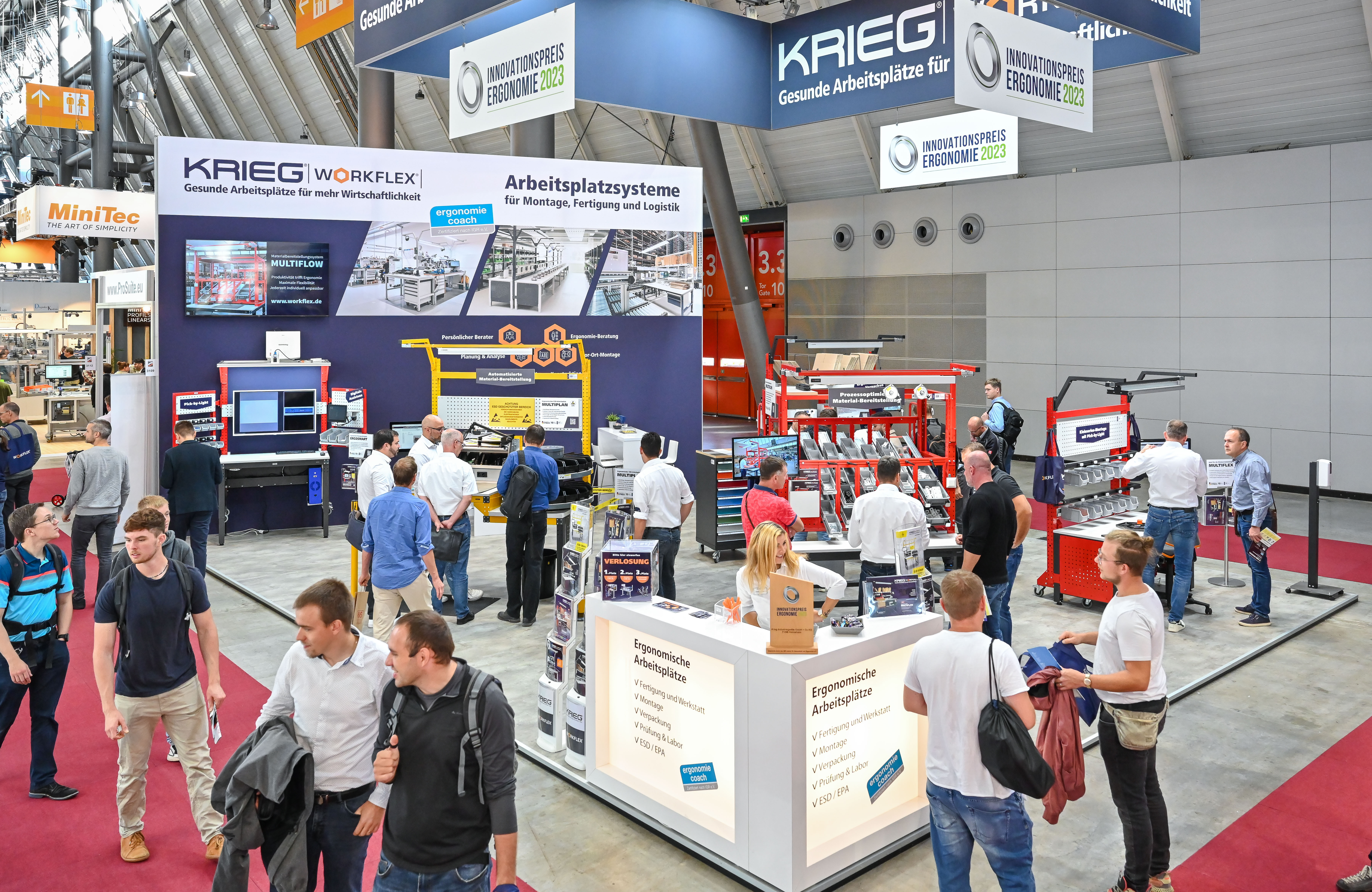 Motek Messe 2023 Impressionen Motek Messe 2023 Impressionen
